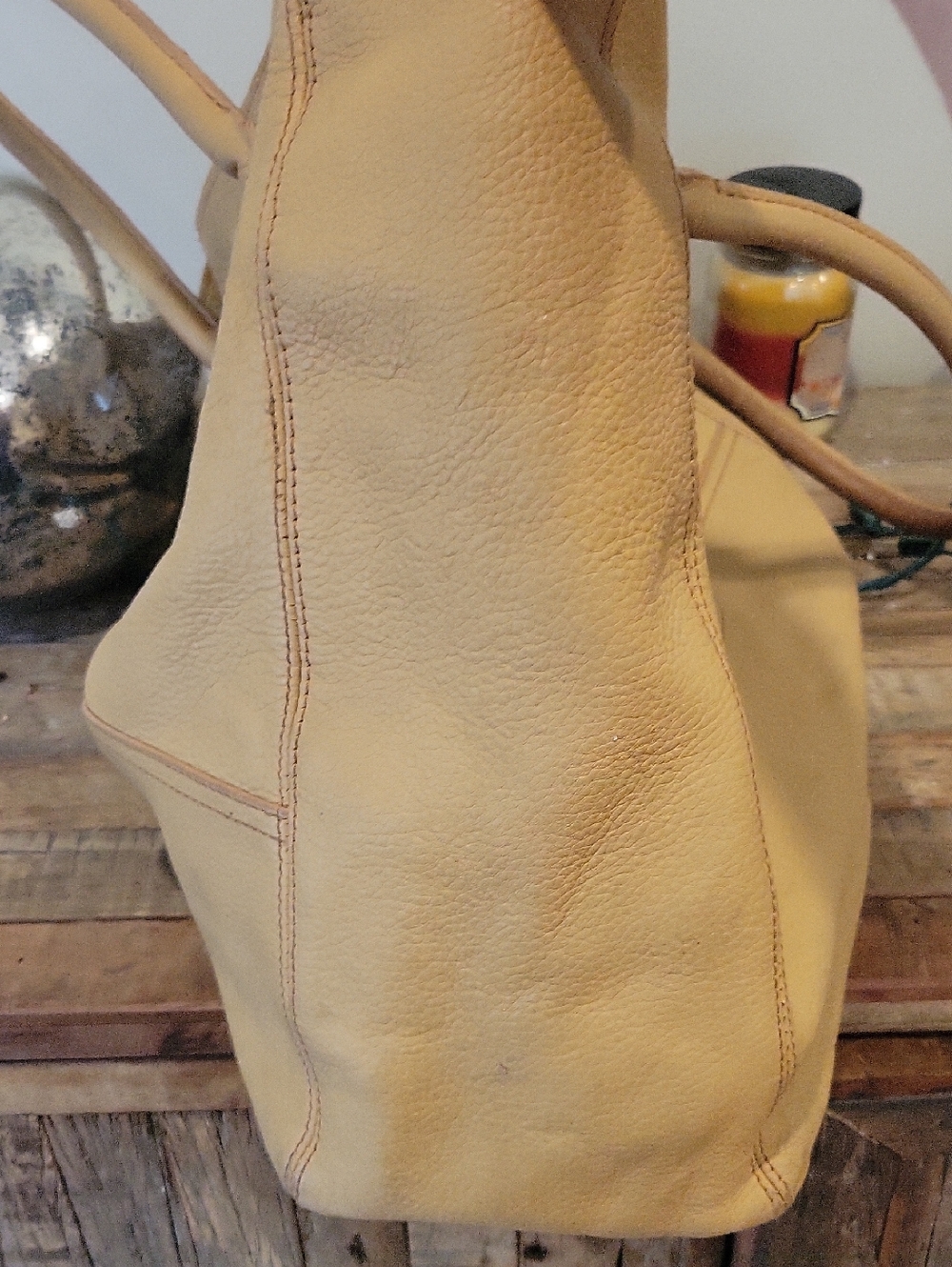 L.L Bean Vintage Leather Boat And Tote Bag Rare - Picture 15 of 16